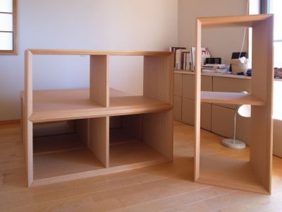 組み合わせるシェルフ。 | オーダー家具