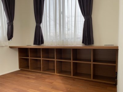 デスク+本棚。 | オーダー家具