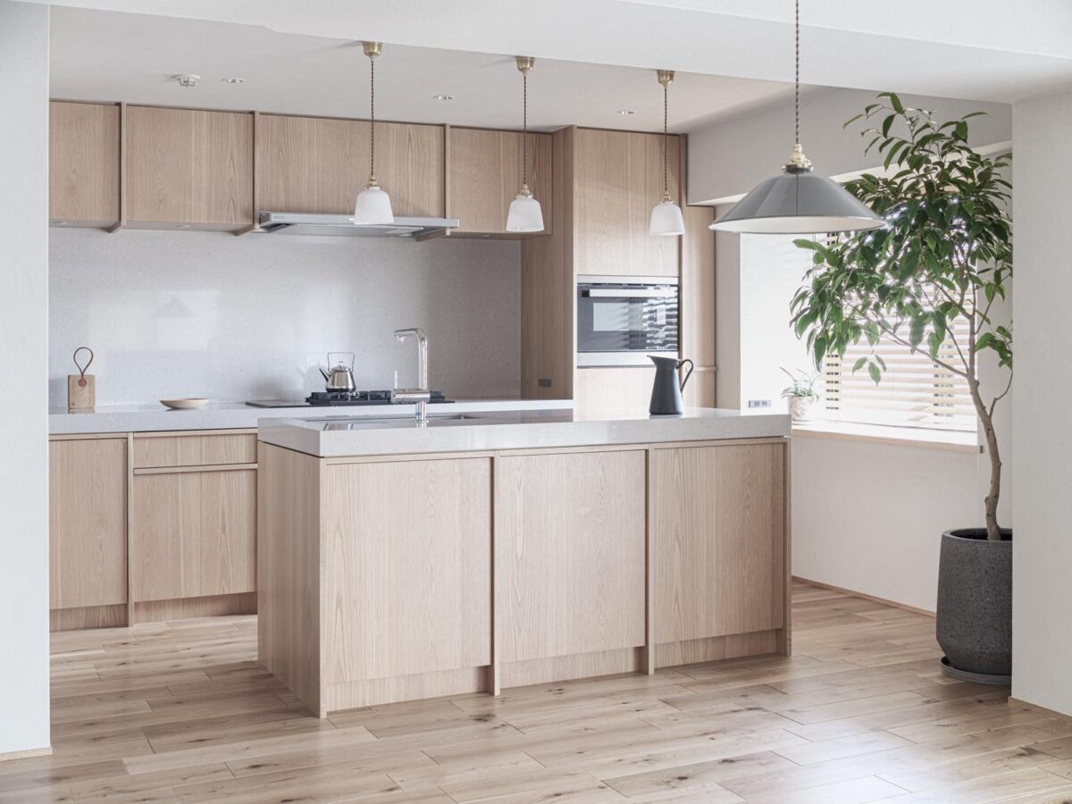 天然木オーダーキッチン